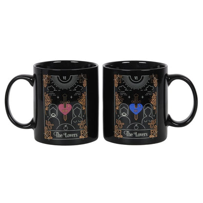'The Lovers' Tarot Couples Mug Set